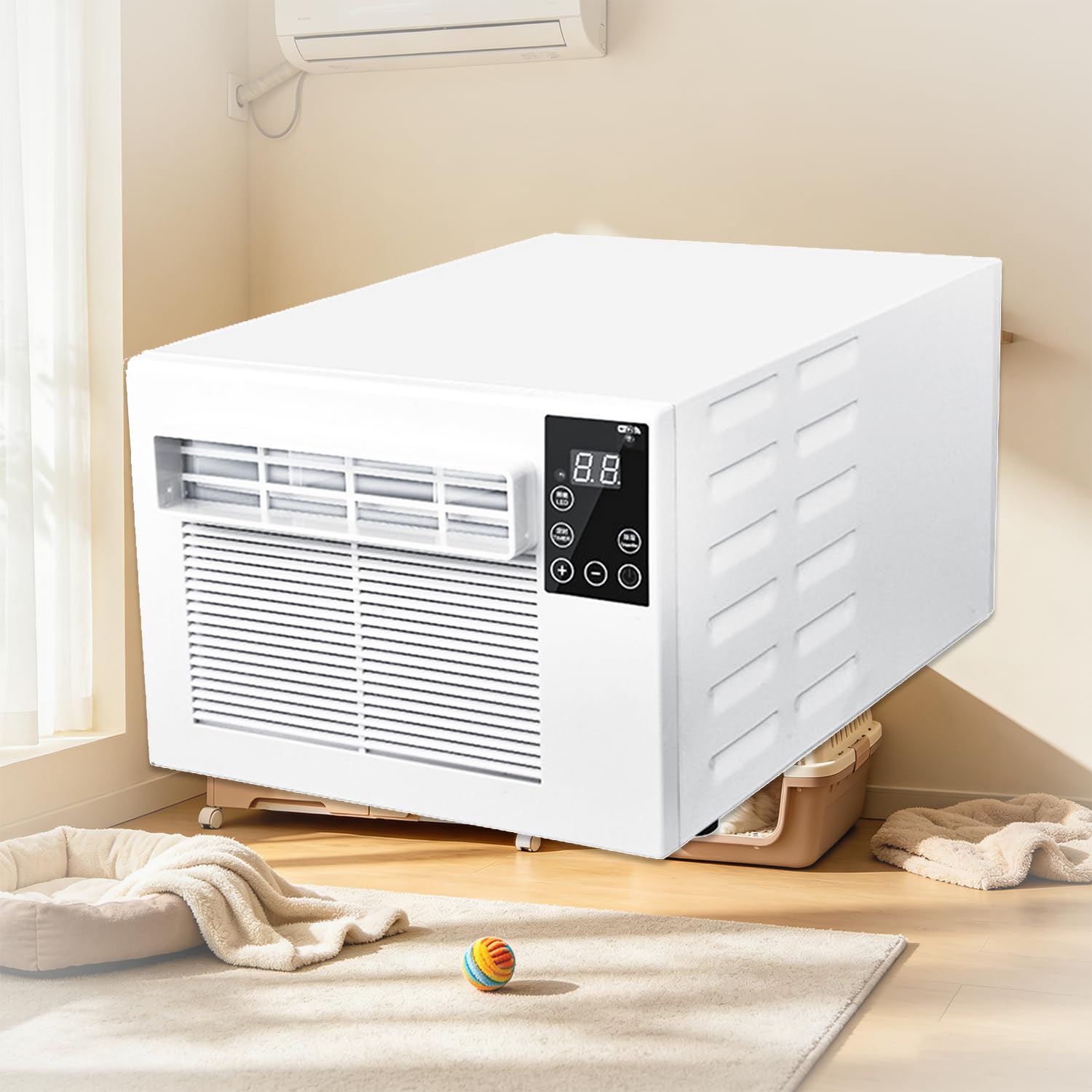 WTRYRN Compact Mini Air Conditioner, low energy to cut bills 110V