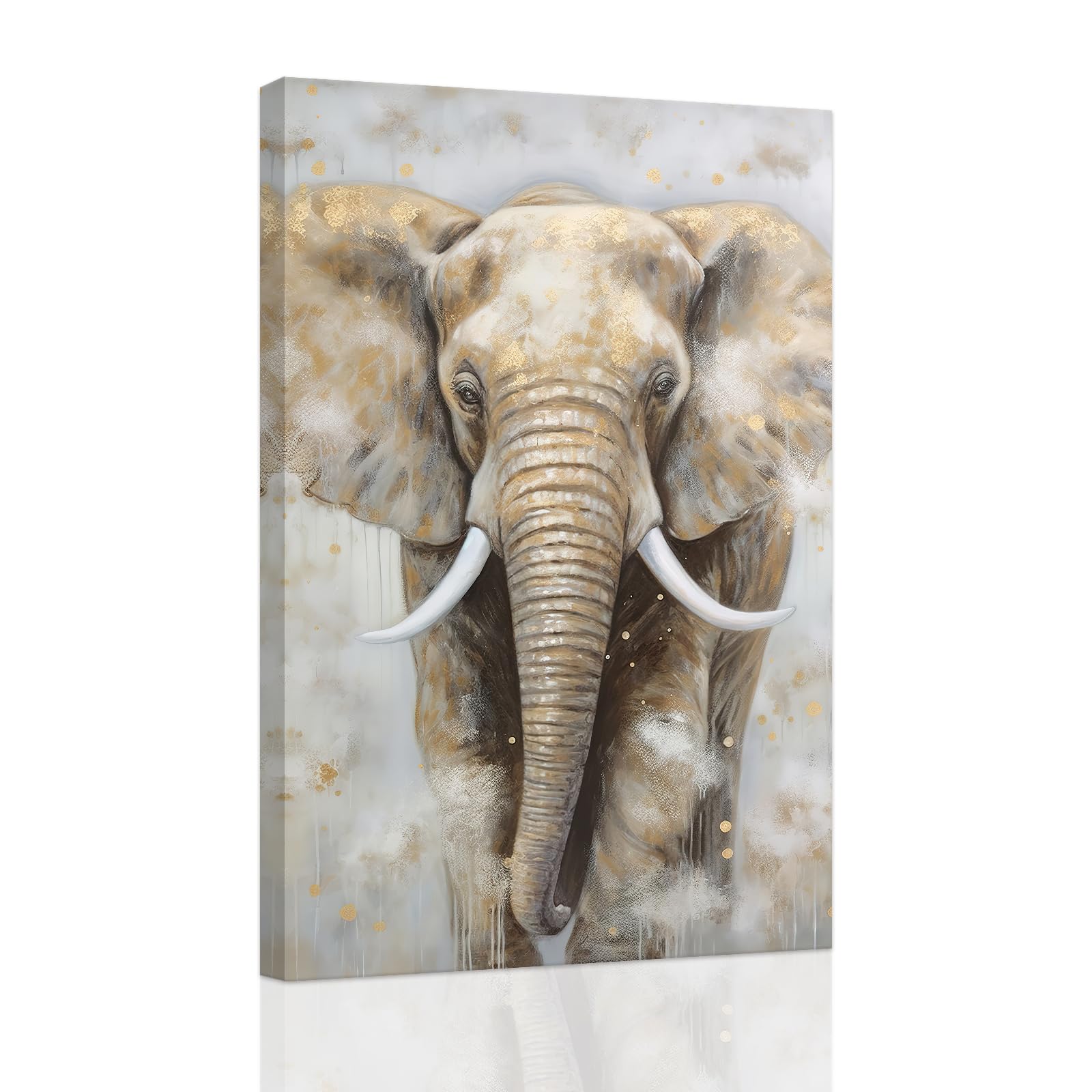 抽象的なサバンナの動物シマウマの肖像画, フルカラー絵画 , 壁掛けアート|キャンバスプリント ZXHYWYM 抽象的な象の壁アート  アフリカの野生動物の絵画 カラフル アニアムル 絵 落書き 象 キャンバスプリント ホーム リ, image size:1600x1600