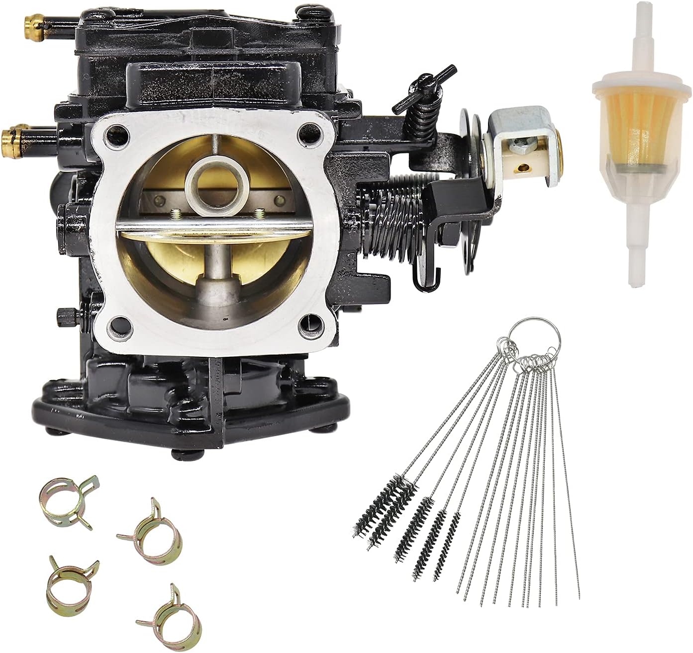 BN44-40-43 Carburetor for Mikuni 44MM PWC, BN444043 Super BN Series Jet Ski Engines for Replaces for Yamaha 61X-14301-02-00 and 13-5059
