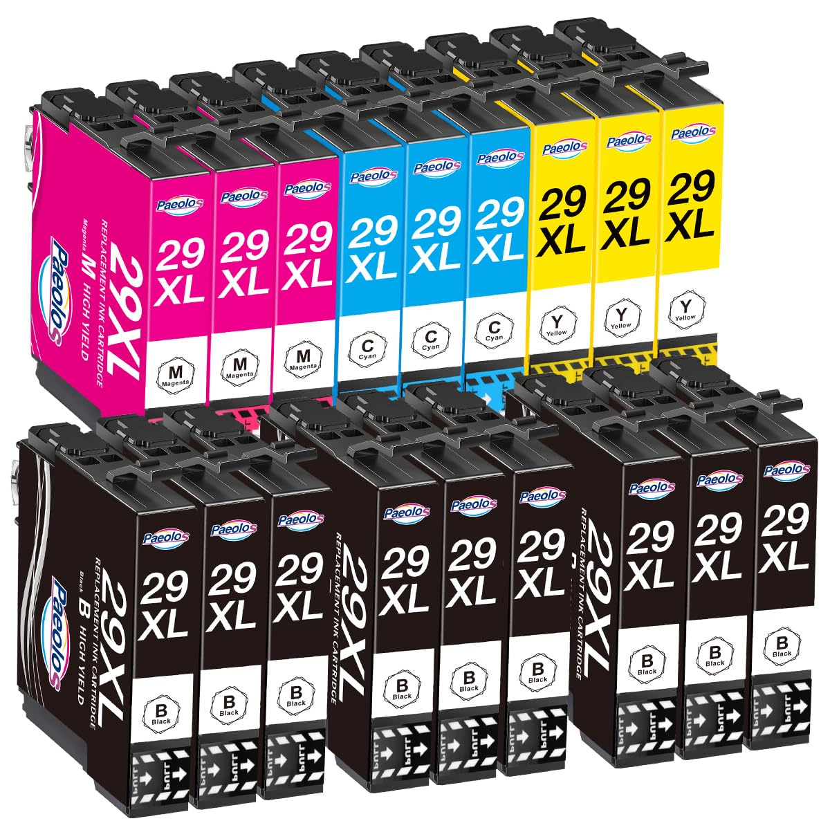 18 Pack 29XL Ink Cartridge Compatible for Epson 29 Ink for 29 XL Expression Home XP-342 XP-335 XP-235 XP-442 XP-352 XP-247 XP-255 XP-332 XP-345 XP-432 XP-435 Printer