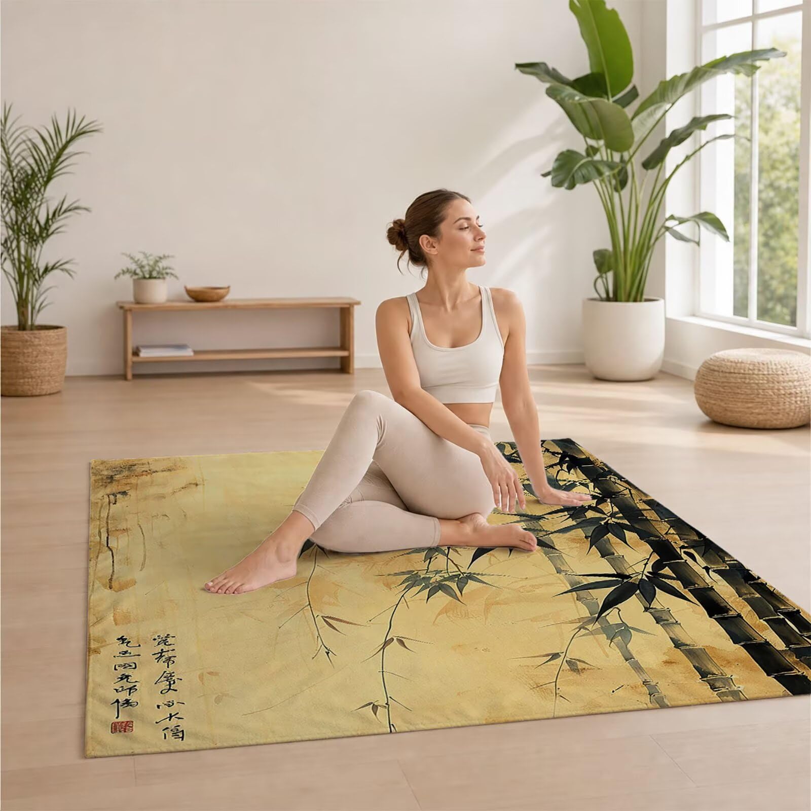 Bambú Toalla Playa 160x220 Resistente a la arena Secado rápido Ligero, Toalla Playa Grande 220 x 160cm Suave Cómodo como Gym Yoga Sauna Toallas Baño Grandes Exterior Travel Essentials Paisaje XTLS6253