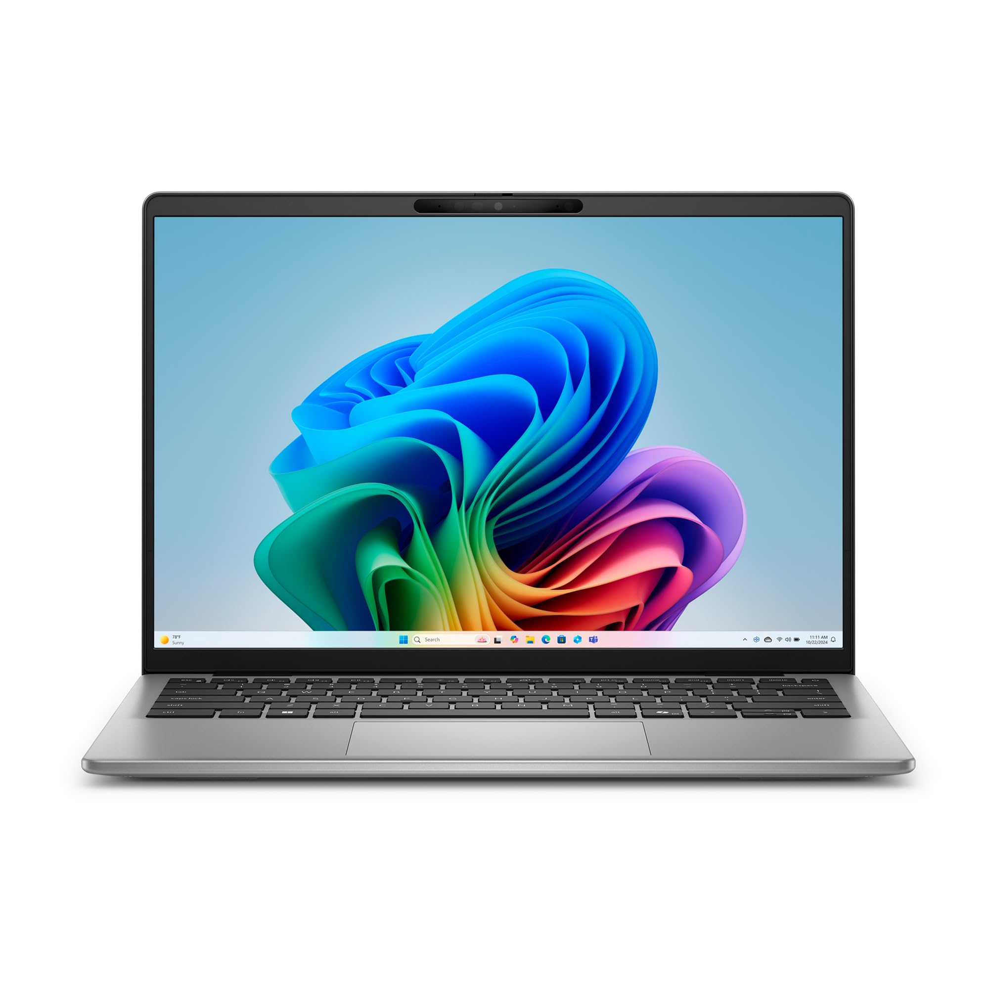 Dell Copilot + Inspiron 14 PC 5441 Laptop - 14-inch FHD+ (1920x1200) Display, Snapdragon X Plus 10 core - X1P-64-100, 16GB LPDDR5X RAM, 1TB SSD, Qualcomm Adreno, Windows 11 Home, Onsite Service - Gray