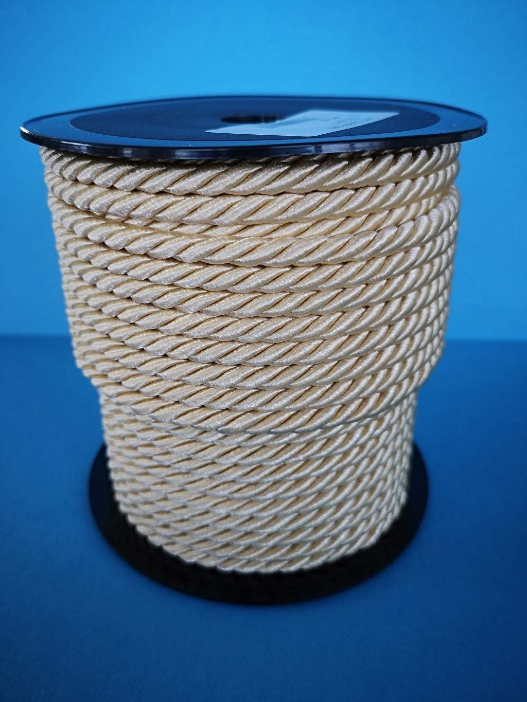 Cordoncino Intrecciato FA.I.P. Made In Italy – Rotolo 25 Mt X 6 Mm – 60% Polipropilene 40% Cotone Per Cucito Creativo E Home Decor