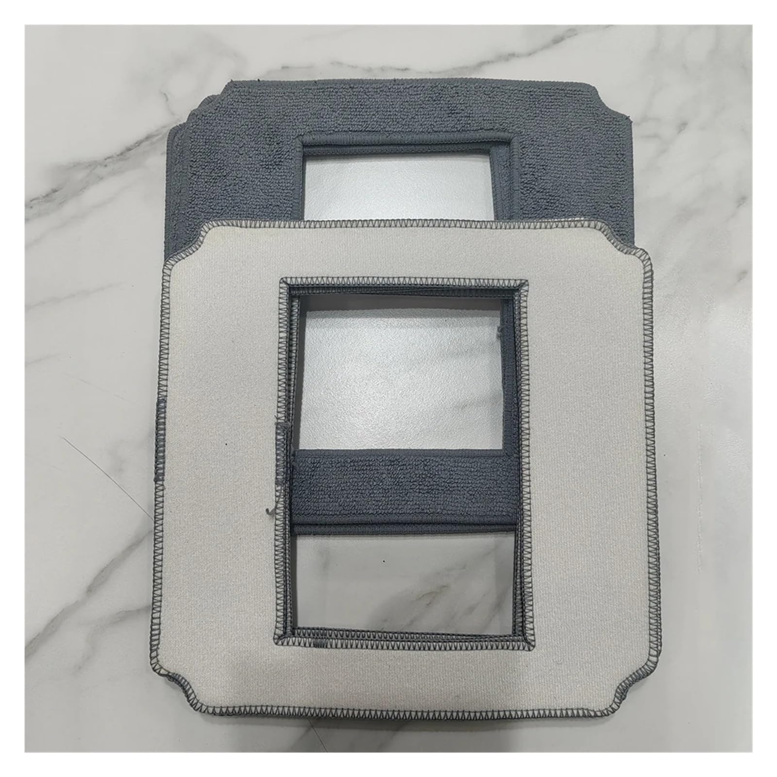 Panno for lavapavimenti for robot 24x24 cm, compatibile con Windobot, S6 Ultra Lavavetri Robot in microfibra lavabile Stracci for vetro spesso Parti di ricambio for lavapavimenti(12pcs)