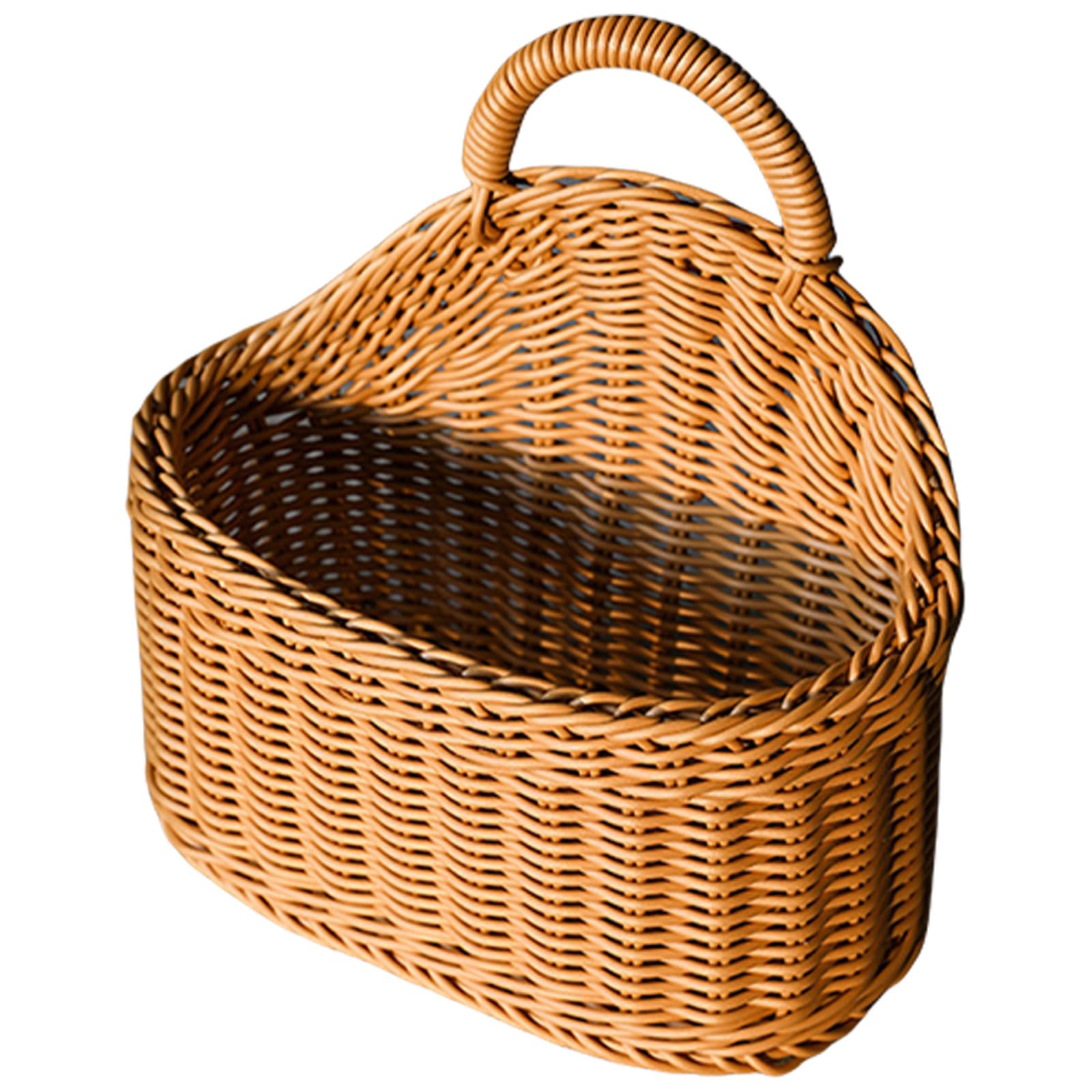 Kalttoy Multicolor Hanging Storage Organizers Basket Sturdy Pp Weaves Wall Mounted Accessory For Home Decoration And Use Multipurpose Storage Solution