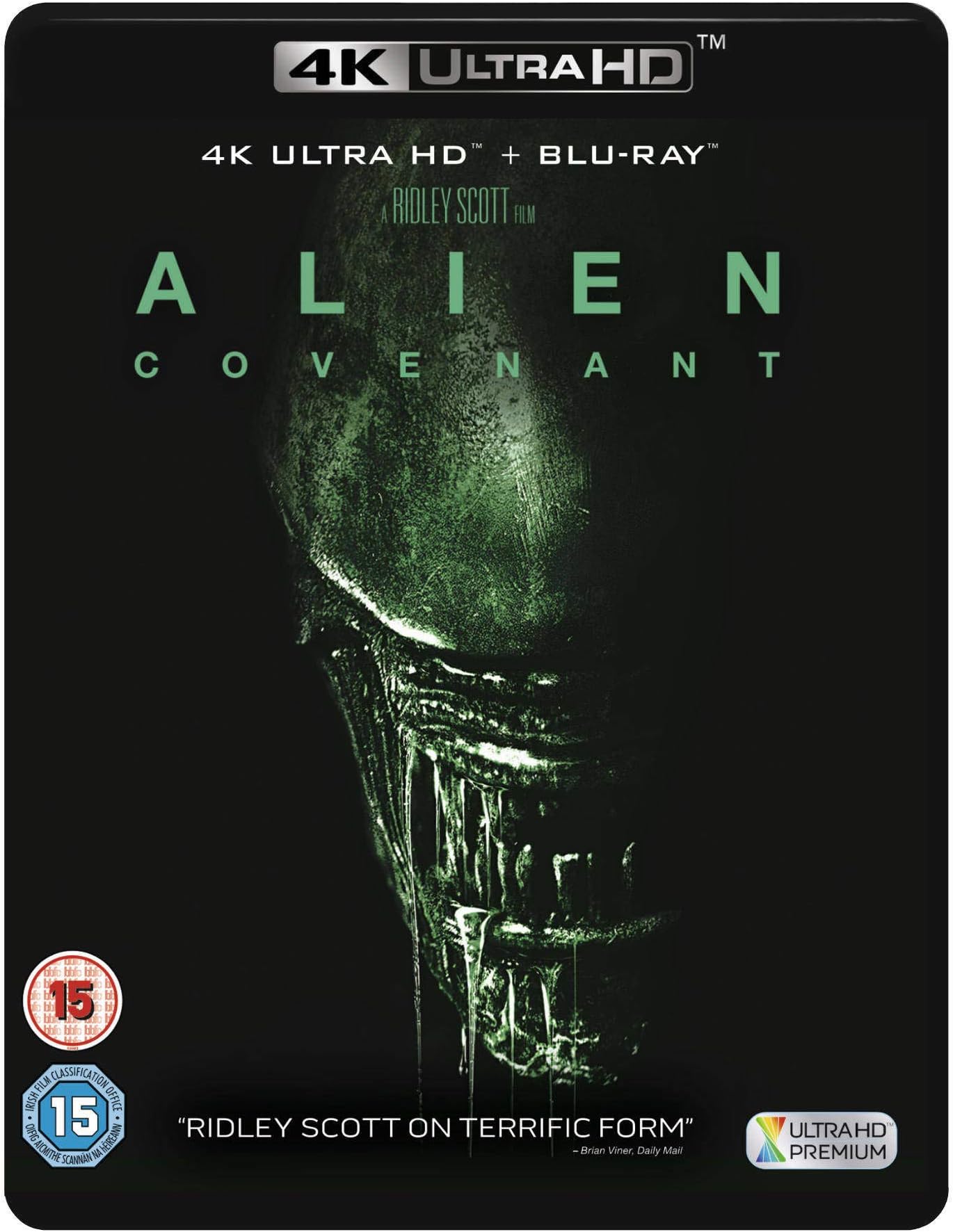 Alien: Covenant [4K Ultra-HD + Blu ray] [2017] [Blu-ray]