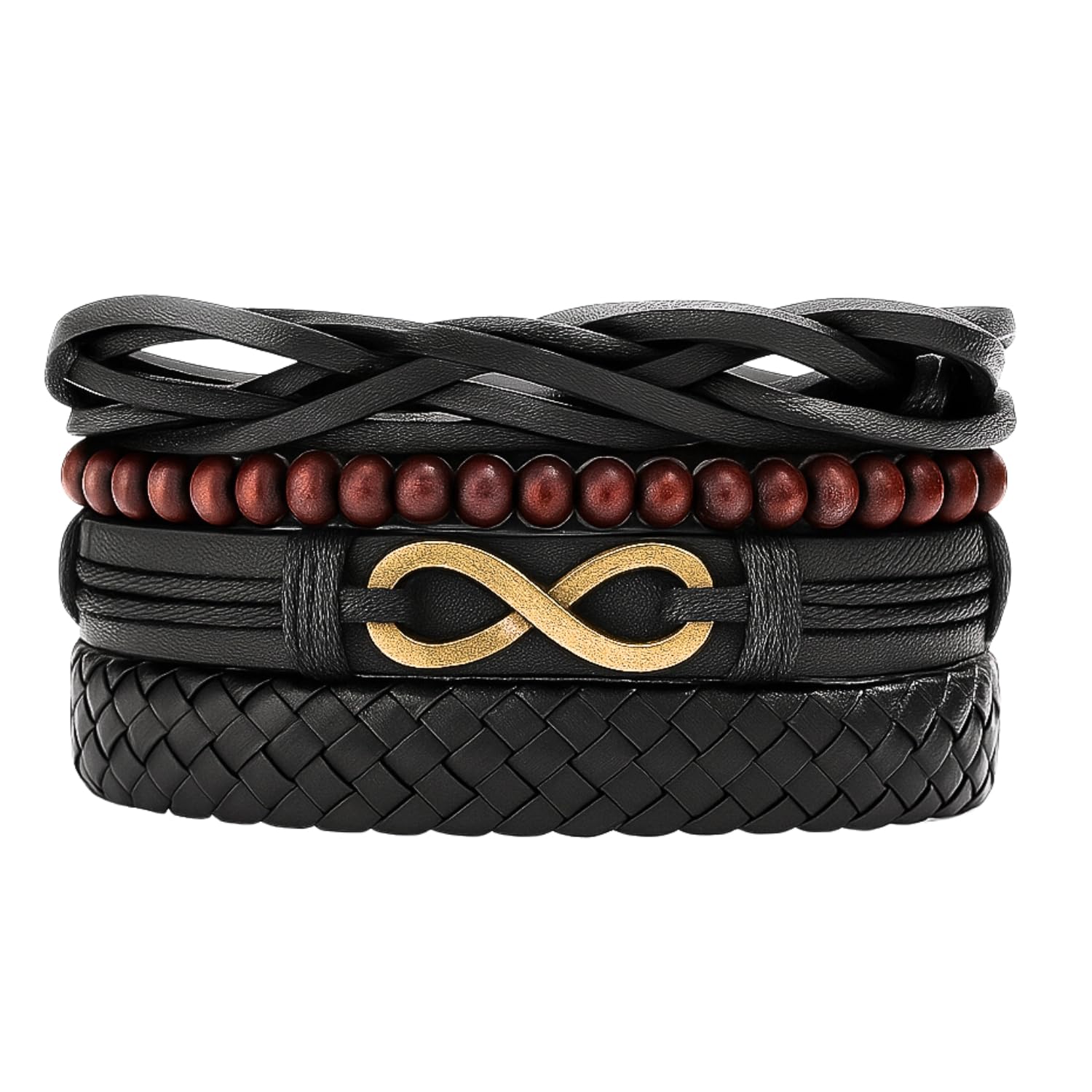 Vientiq Leather Bracelet For Men