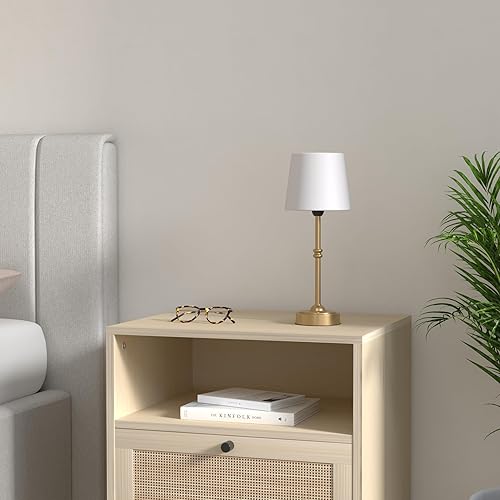 Miniatura 2 de O'Bright Seraph - Lámpara de mesa LED inalámbrica con atenuador, batería recargable incorporada, brillo de 3 niveles, lámpara de mesa para patio,