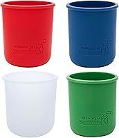 Vista 9 de Mason Jar Lifestyle Fundas de silicona de media pinta de boca regular de 8 onzas para proteger la pelota, Kerr y tarros acolchados