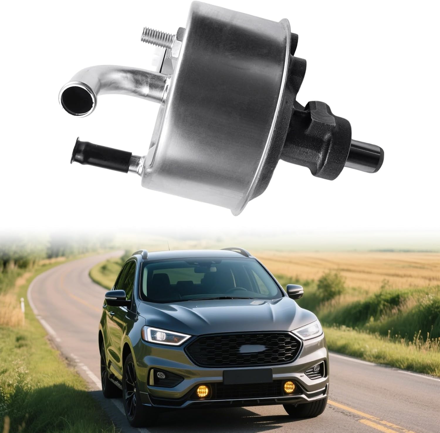 Brake Power Steering Pump Fit for Ford Replacement for E4HZ2N211A E4HZ-2N211-A