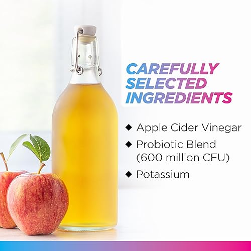 Miniatura 3 de Livingood Daily Cápsulas de vinagre de sidra de manzana con la madre (1500 mg) – Pastillas ACV con probióticos y potasio para mujeres y hombres –