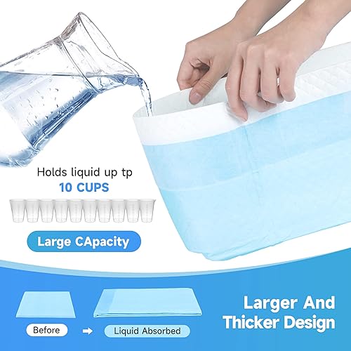 Miniatura 4 de Peszung Almohadillas para orinar para perros, extra grandes, 28 x 36 pulgadas, para entrenamiento y comportamiento de perros, almohadillas grandes