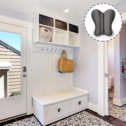 Miniatura 9 de Pomos de armario y tiradores de cajón de mariposa dorados, manijas de tocador para habitación de niñas, cuarto de bebé, aparador, gabinetes de