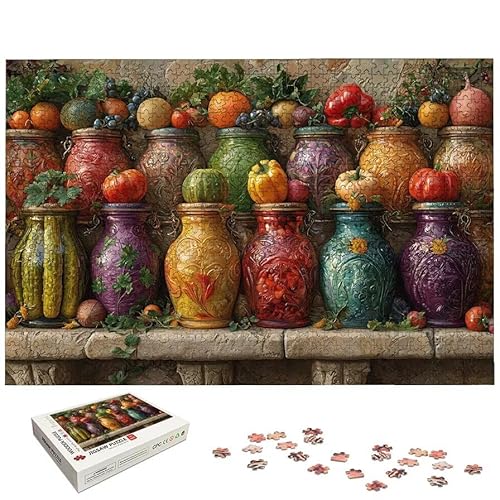 �F �p�Y�� 1000�s�[�X ��l���� �{�g�� �W�O�\�[�p�Y�� �ؐ� Puzzle (75x50cm) ����������t�� �]�g�� ��l���� ��� ���� ��H�|�i Puzzle �z�[���f�R���[�V�����ɍœK�A�����ւ̃M�t�g�A�j���ւ̃M�t�g�AHome Decor