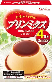 House ハウス食品 プリンミクス 74g ×5個 [お湯を加えて簡単に作ることができるプリンの素 卵・牛乳不要]