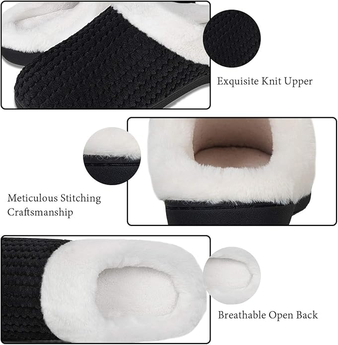 Pantuflas WateLves Mujer Memory Foam Cómodas para Interiores y Exteriores miniatura 6