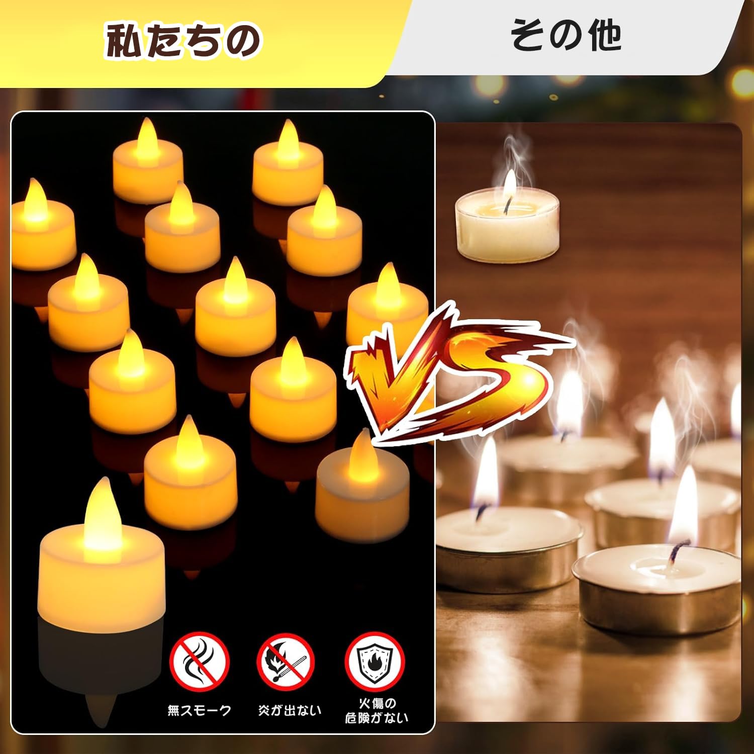 Amazon.co.jp : Tigwiss LEDキャンドル キャンドルライト プラスチック Amazon.co.jp : Tigwiss LEDキャンドル キャンドルライト プラスチック