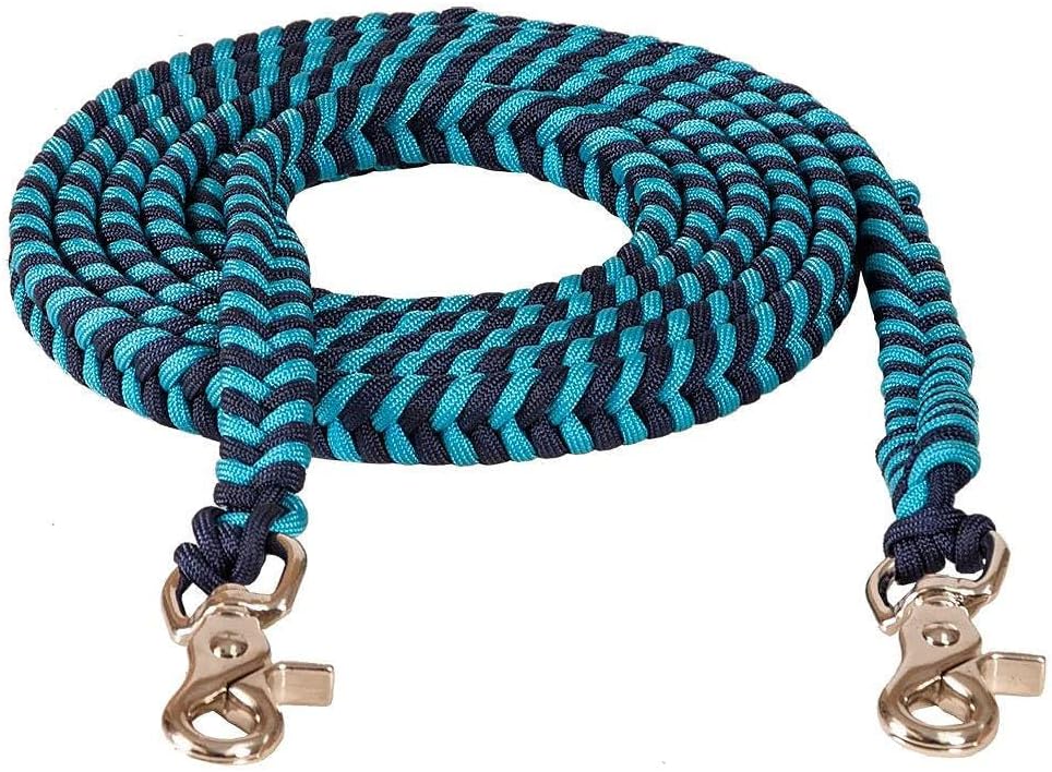 Mustang 3/4in x 8ft Braided Contest Rein