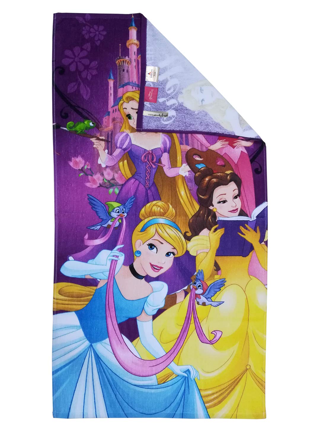 Athom Living Disney Discover Your Dreams Princess Kids Cotton Bath Towel 60x120 Cms (Pack of 2) offers donot miss 5 Athom Living Disney Discover Your Dreams Princess Kids Cotton Bath Towel 60x120 Cms (Pack of 2) offers donot miss