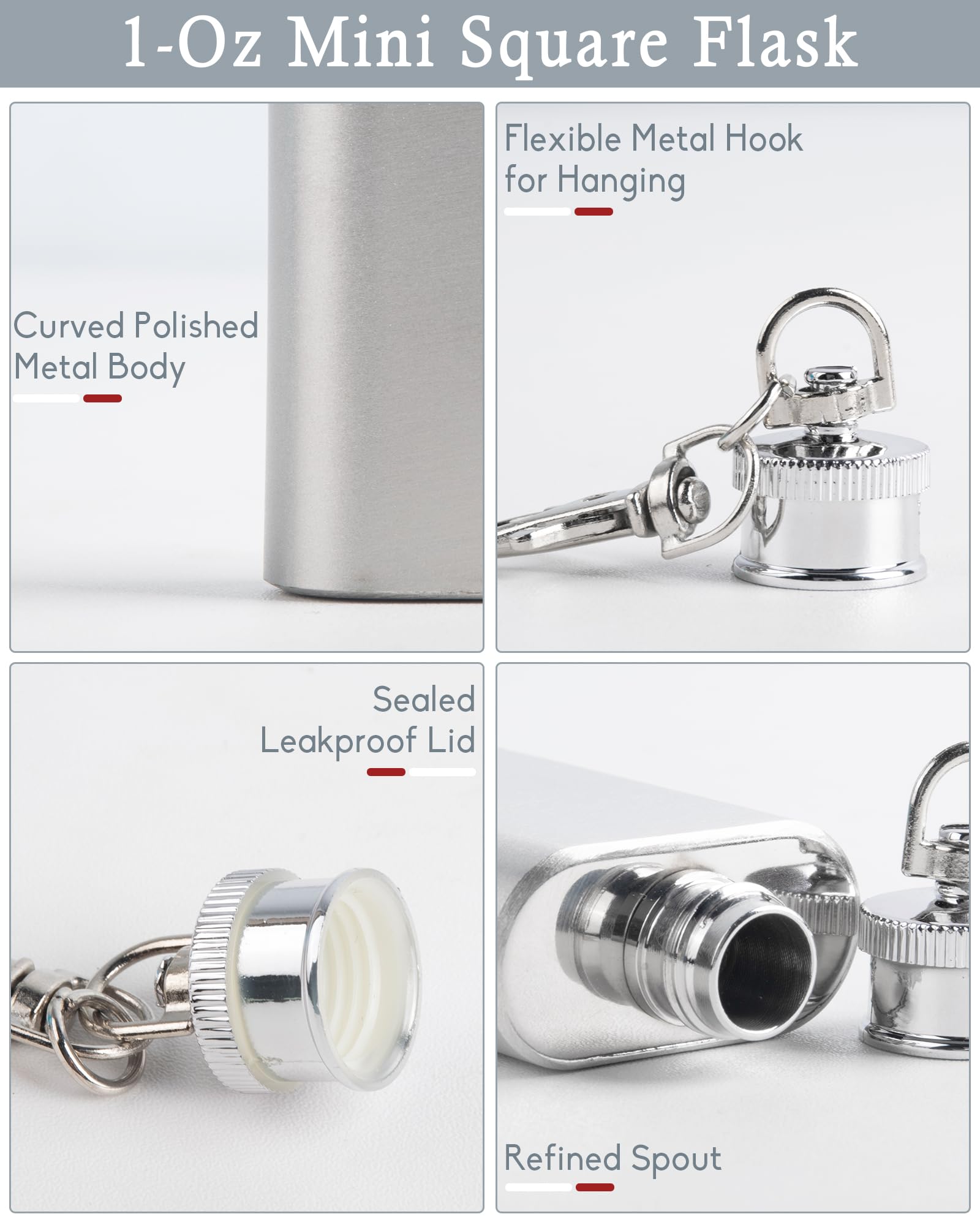 Tycoonest Mini Hip Flask 1oz - Image 3