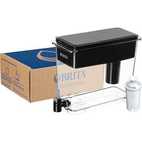 Miniatura 15 de Brita UltraMax - Dispensador de agua grande con filtro estándar, sin BPA, reduce las impurezas de cobre, cadmio y mercurio, dura 2 meses o 40