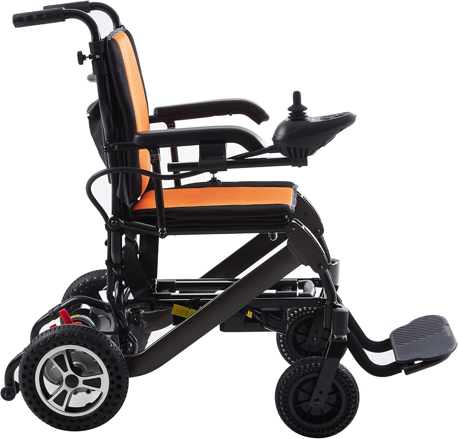 Rubicon Lightweight Foldable Electric Wheelchair Motorized Power Wheelchairs Silla de Ruedas Electrica para Adultos. Supports up to 265lbs - Weight 40 lbs : Health & Household