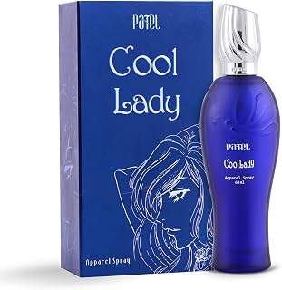 Patel Cool Lady Premium Apparel Spray For Long-Lasting Fragrance (60 ML) Price In India
