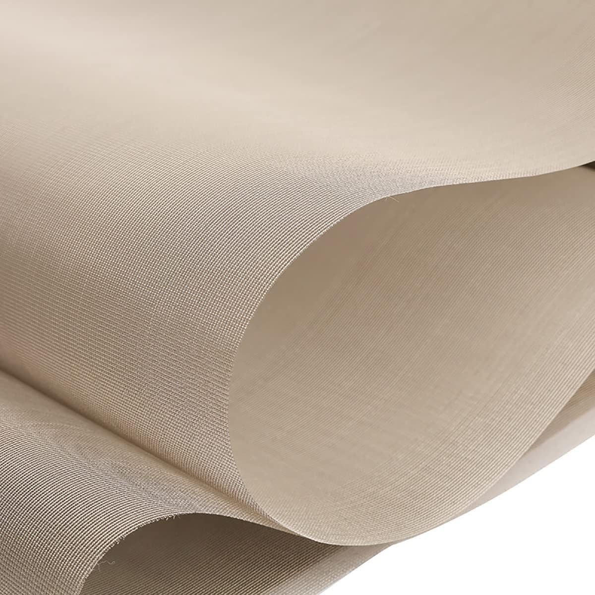 7Uiygtyo One Color Lnnnw Faraday Cloth Nickel Copper Fabric Blocking Rfid Rf Emf Emi Faraday Fabric Anti-Radiation Protection Material For Diy Projects(9M)