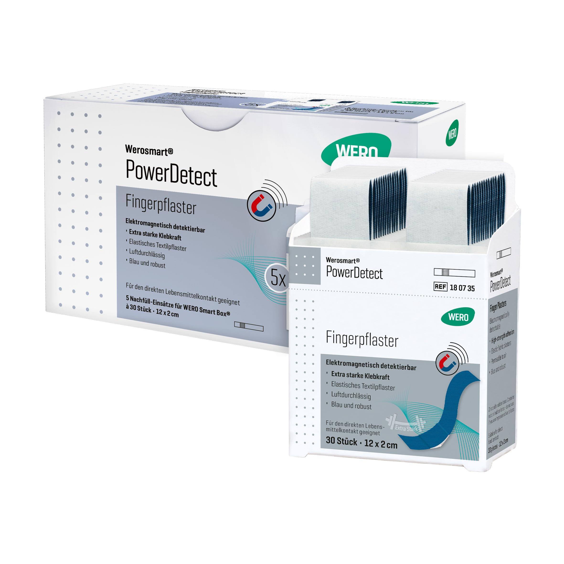Werosmart® PowerDetect Fingerpflaster (12 cm, 5 Stück)