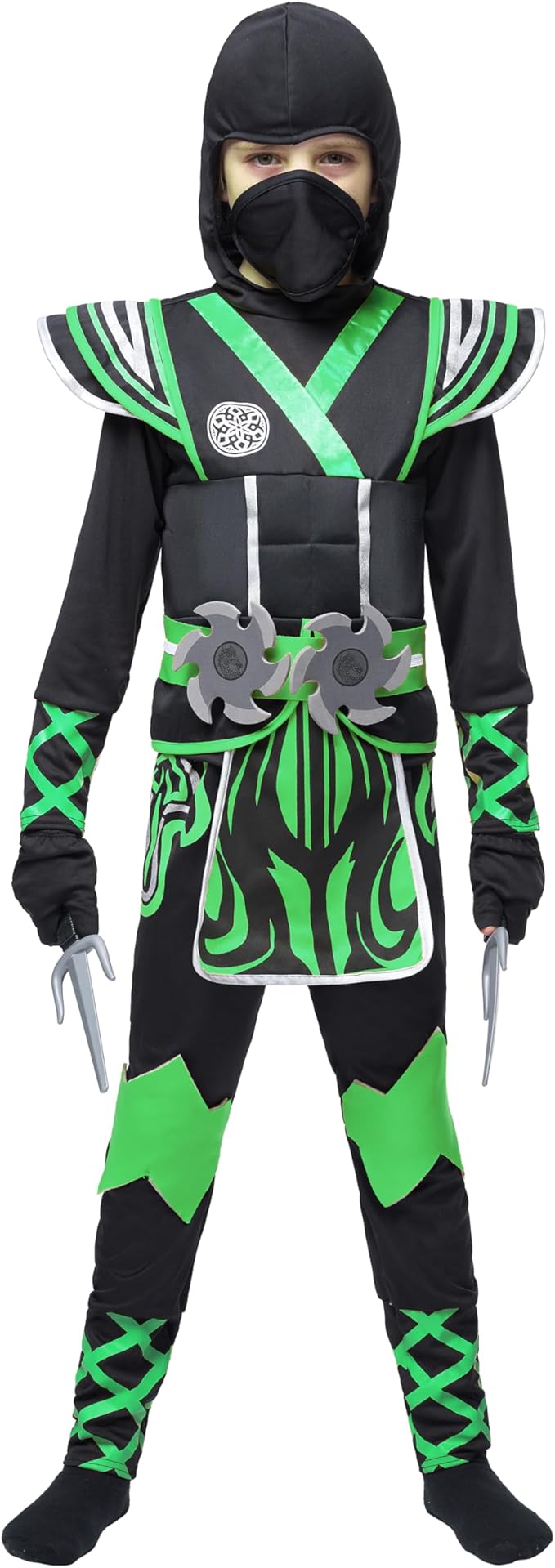 Spooktacular Creations Disfraz de Ninja para Niño - Conjunto Infantil Halloween miniatura 4