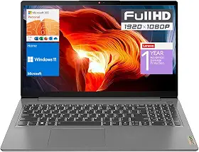 LENOVO Notebook IdeaPad 1, tela FHD de 15,6 polegadas, processador Intel Celeron N4500, 8 GB de RAM, SSD de 128 GB, leitor de cartão SD, teclado numérico, HDMI, Wi-Fi 6, Windows 11 Home, 1 ano de