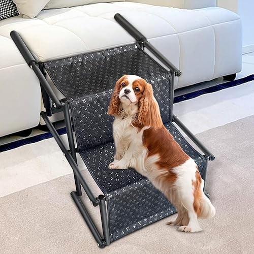 Miniatura 1 de Dog Stairs Dog Steps - Dog Stairs for Small Dogs and Cats Pet Steps Ramps for Bed Couch 2 Steps Pet Stairs Small Dog Steps Indoors