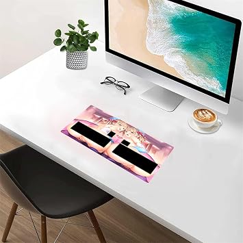 Sexy Anime Mouse Pad Gaming Large Computer PC Pad XXL Gamer Keyboard Carpet Desk Mat Gaming Game Sexy Butt Breasts Chest 24x12 inch