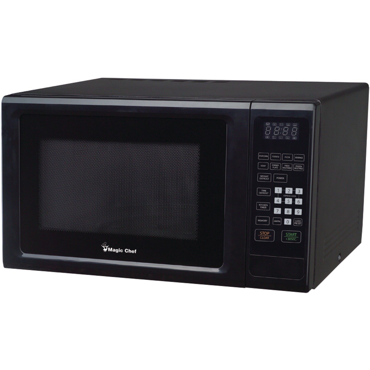magic chef 1.1 cf countertop microwave stainless