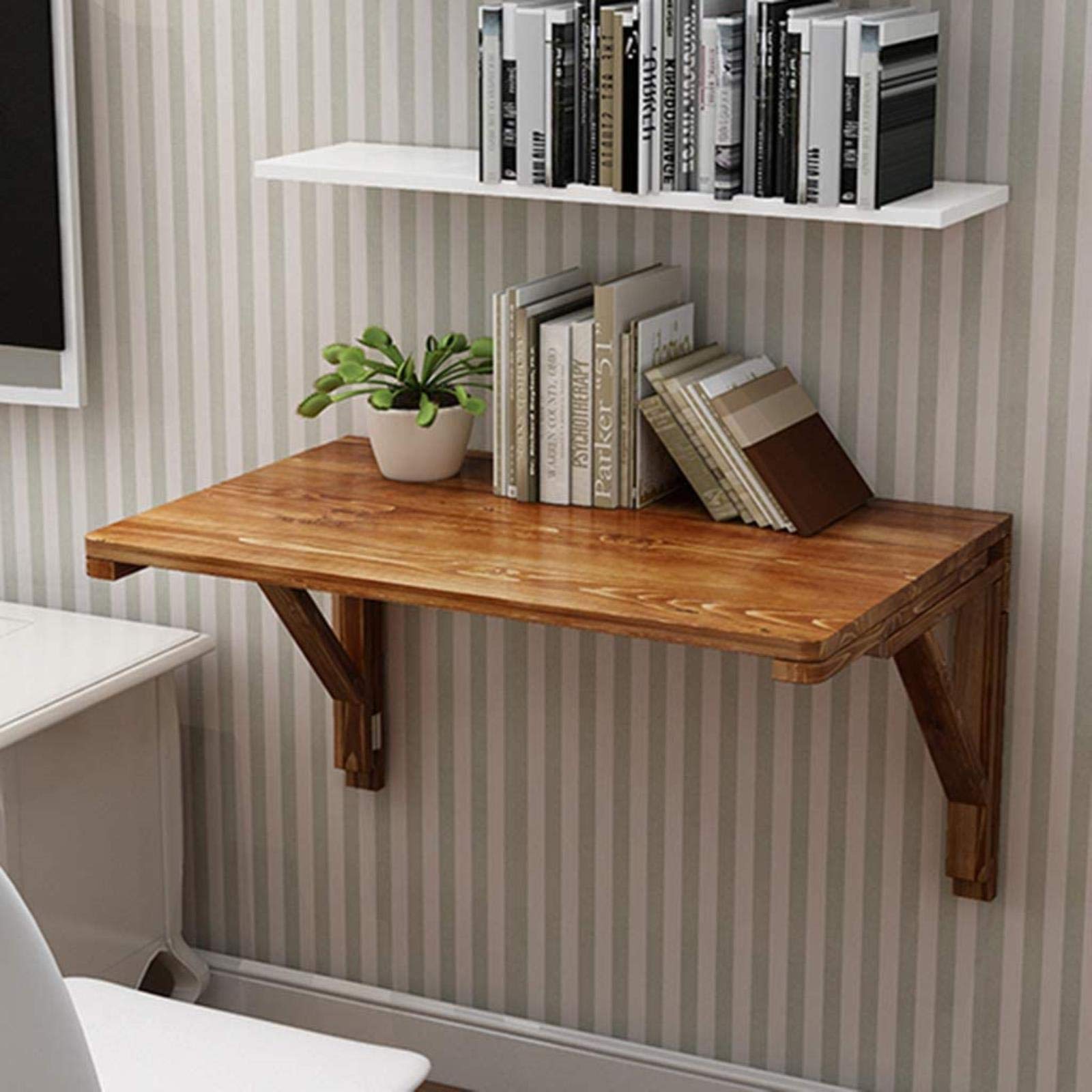 Buy Folding Wall ed Workbench Solid Wood Drop Leaf Table, Dining Table ...
