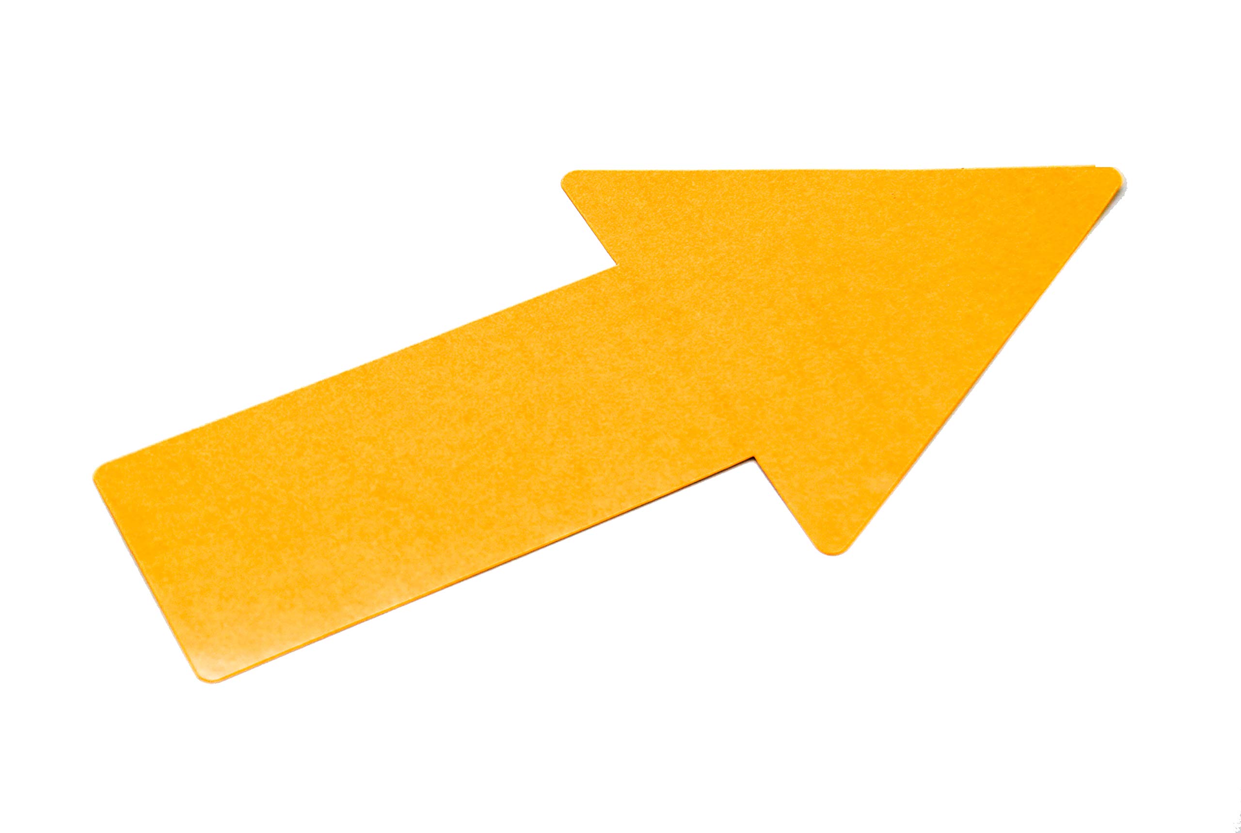 TARIFOLD es 197404- Pack 10 frecce adesive per segnaletica pavimento, 50 x 200 mm, alta resistenza, colore giallo