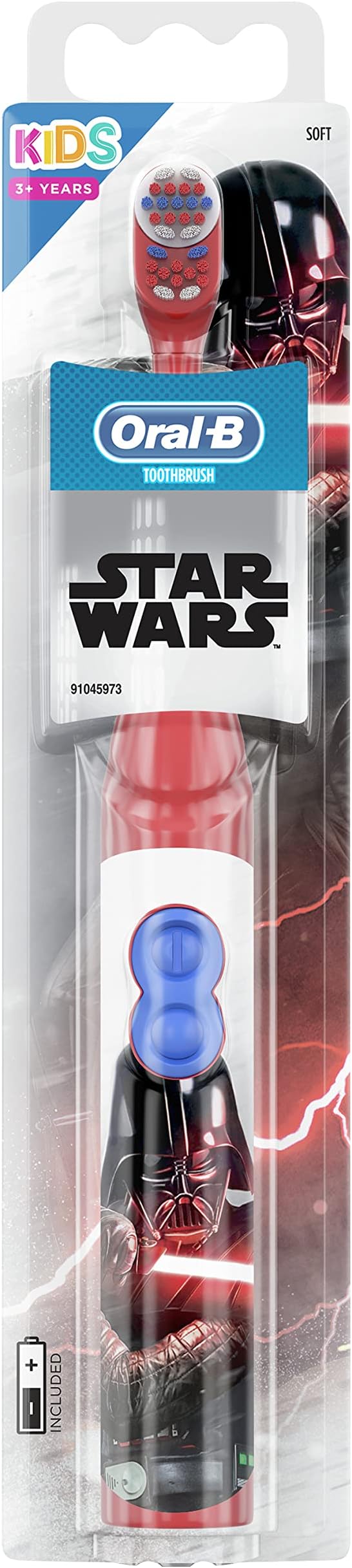 Kids Electric Toothbrush, Christmas Gifts For Kids, 1 Toothbrush Head, Battery Powered, Extra Soft Bristles For Gentle Cleaning, For Ages 3+