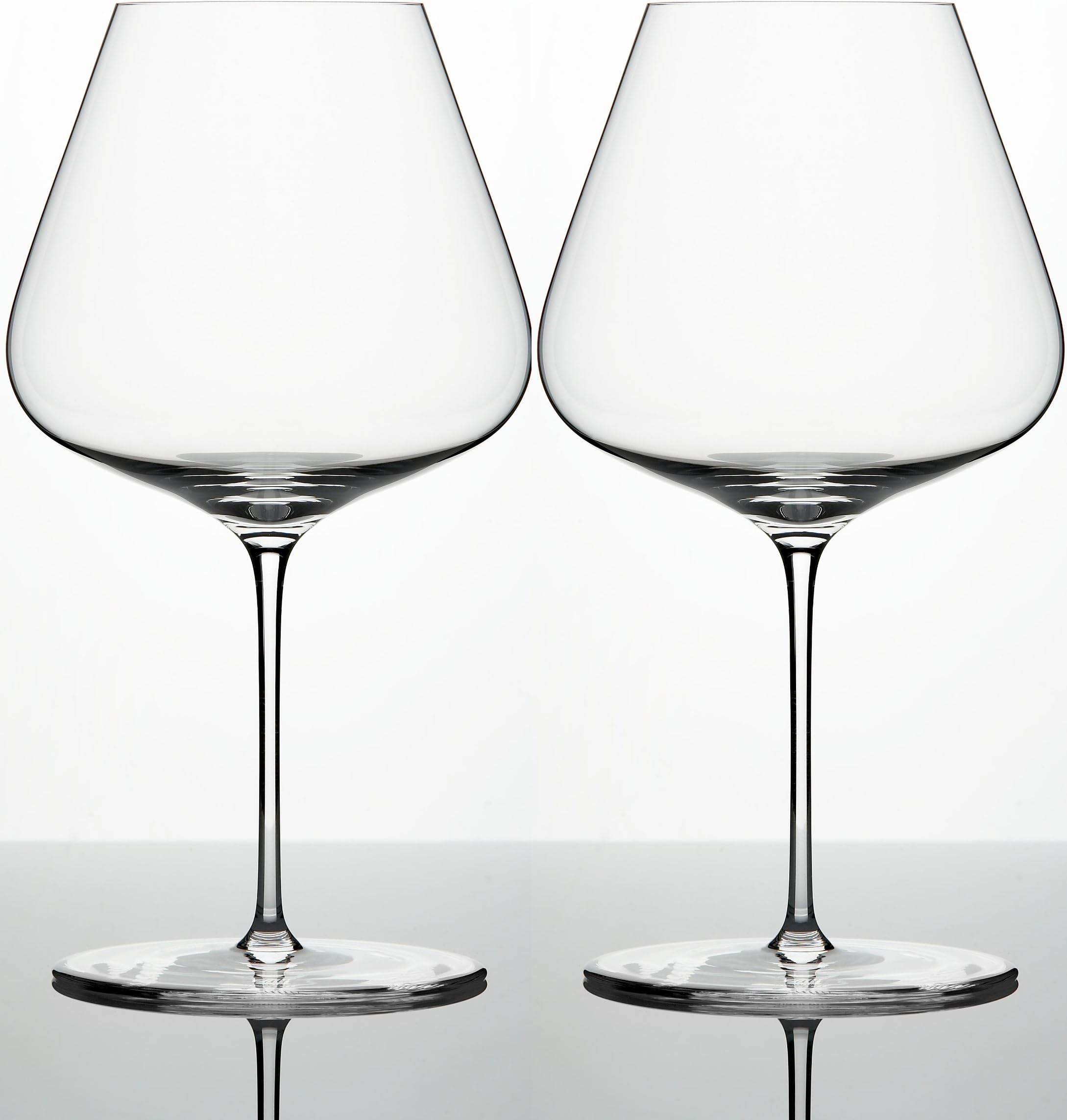 Denk'Art Burgundy Red Wine Glass Hand-Blown Crystal | Set of 2