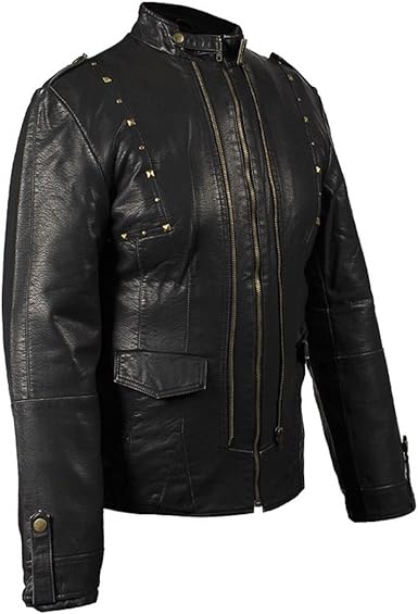 soft black leather jacket