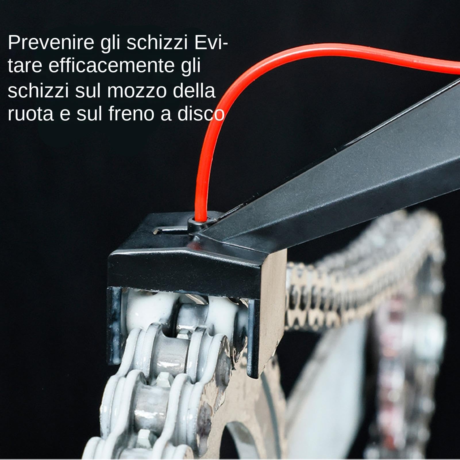 Attrezzo Per Olio e Lubrificante Per Catena di Motocicletta - Applicatore Per Oliatura e Pulizia