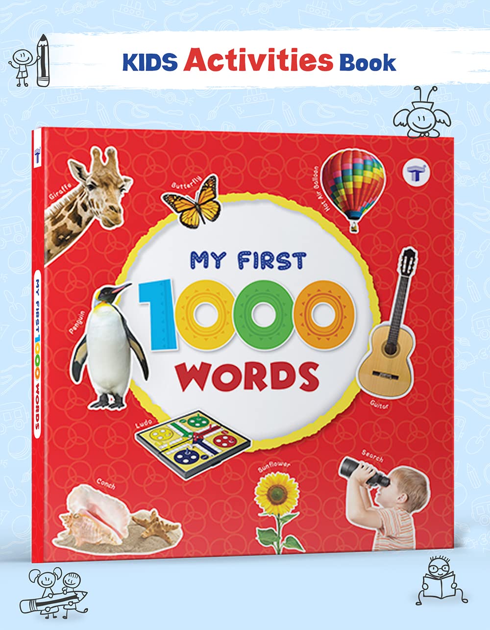 Kids Activities Book English Preschool Learning Vocabulary Builder Book for Children 16 Years