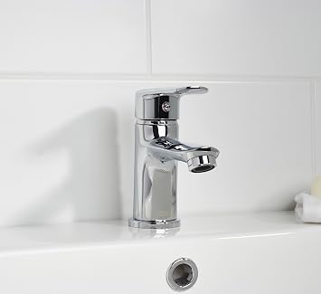 Bristan Opus Bathroom Taps, Chrome Basin Mixer tap