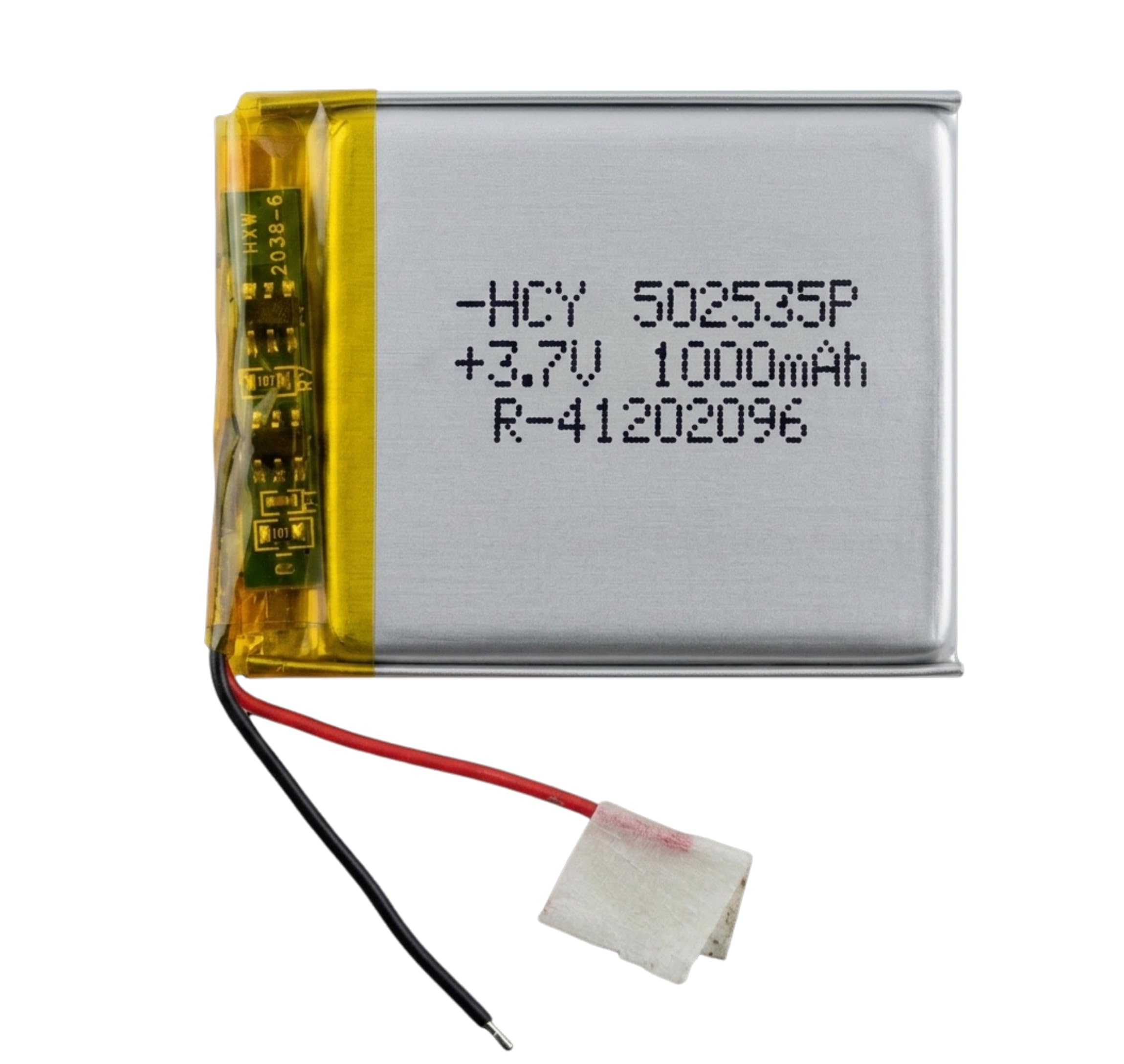 3.7v 2pin Wire Rechargeable Battery for RC Toys, Bluetooth, DIY, MP3, DVD Player (1000mAh)-picture-31