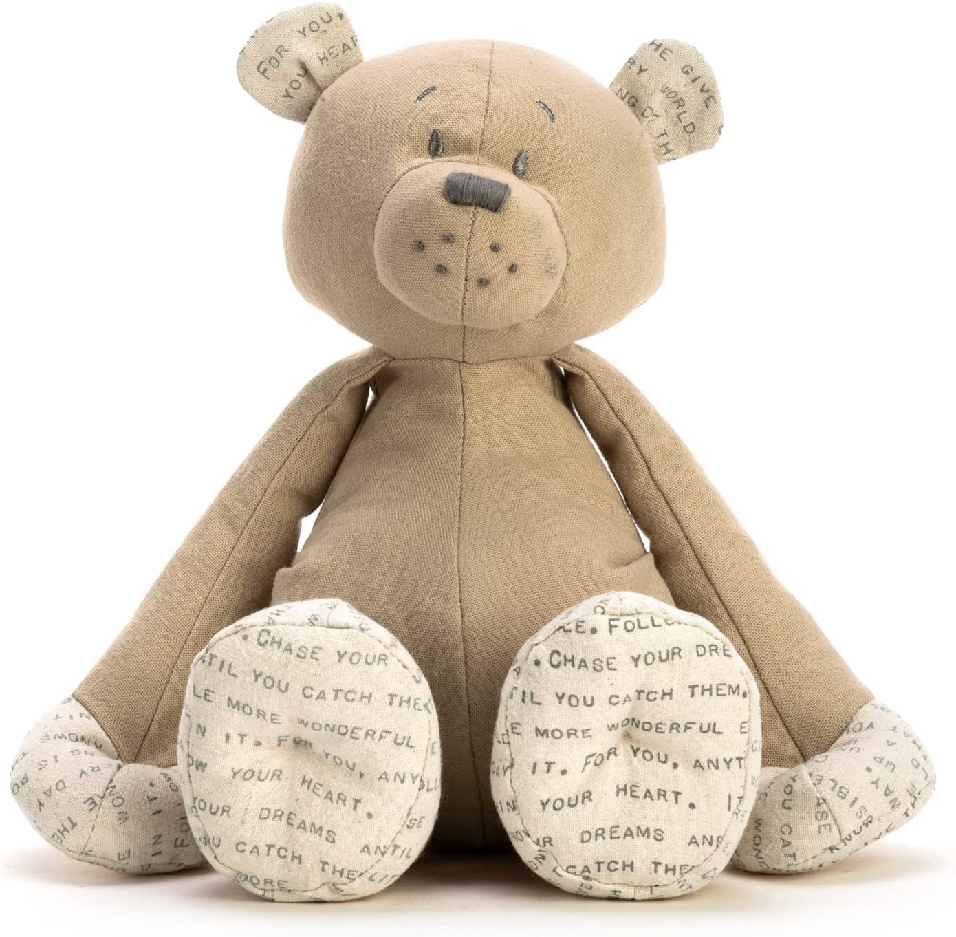 DEMDACO Teddy Bear Dear Baby 12 inch Childrens Plush Stuffed Animal