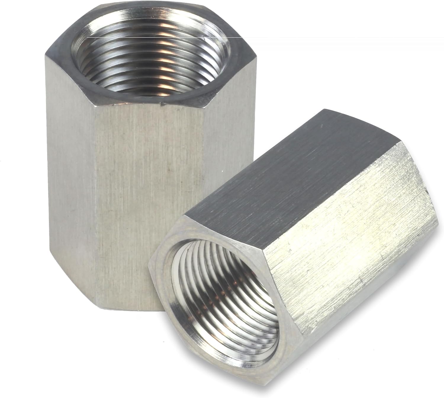 HFS(R) Hex Coupling Coupler 1" Female NPT x 1" Female NPT Stainless Steel 304