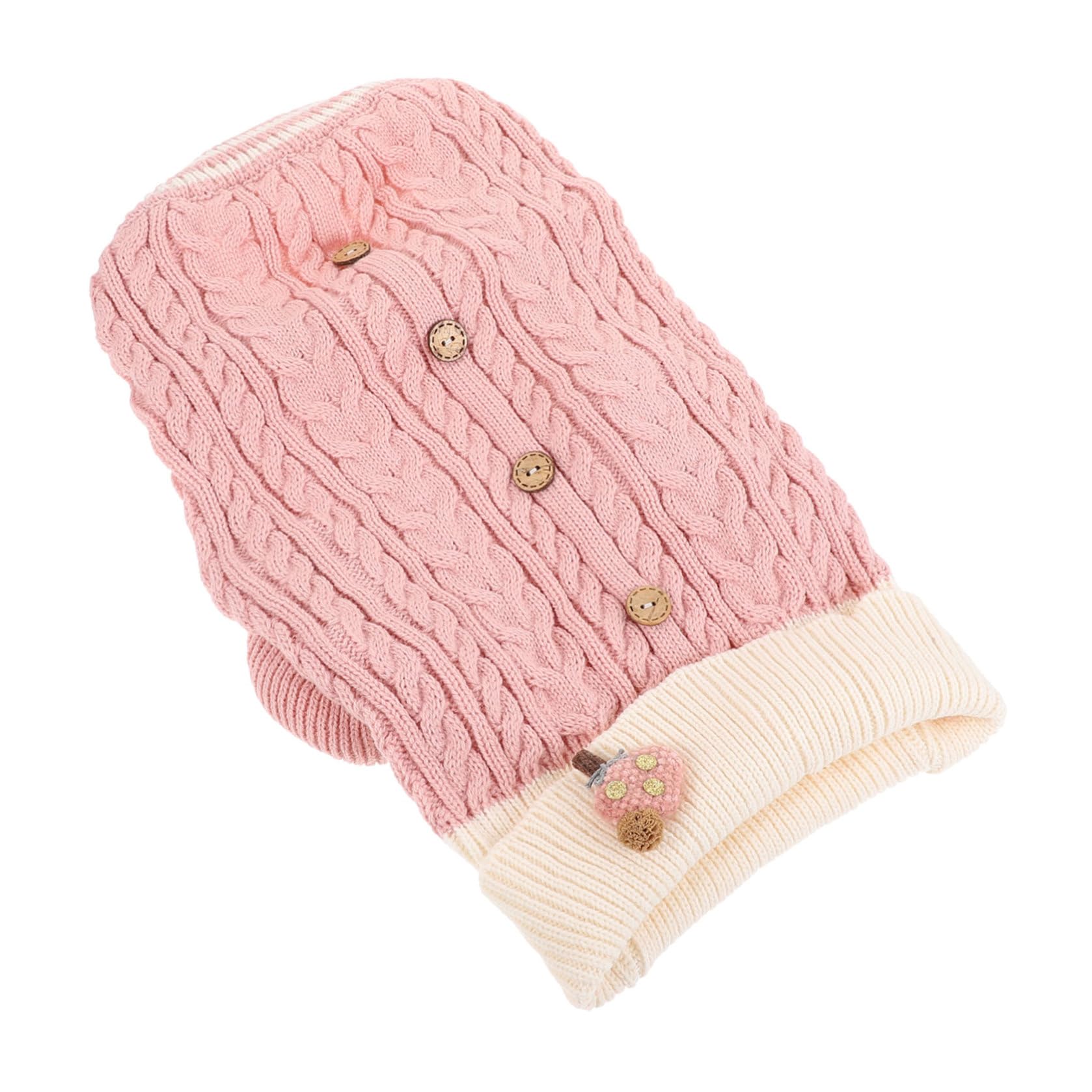 ABOOFAN 3pièces Pull Chien Hiver à pour Chiens Petits Vêtement Doux Et Chaleureux
