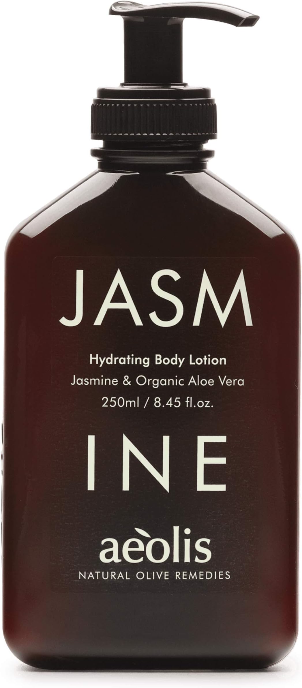 Aeolis Organic Natural Hyaluronic Acid Hydrating Daily Moisturizer Body Lotion with Jasmine & Aloe Vera (250ml)