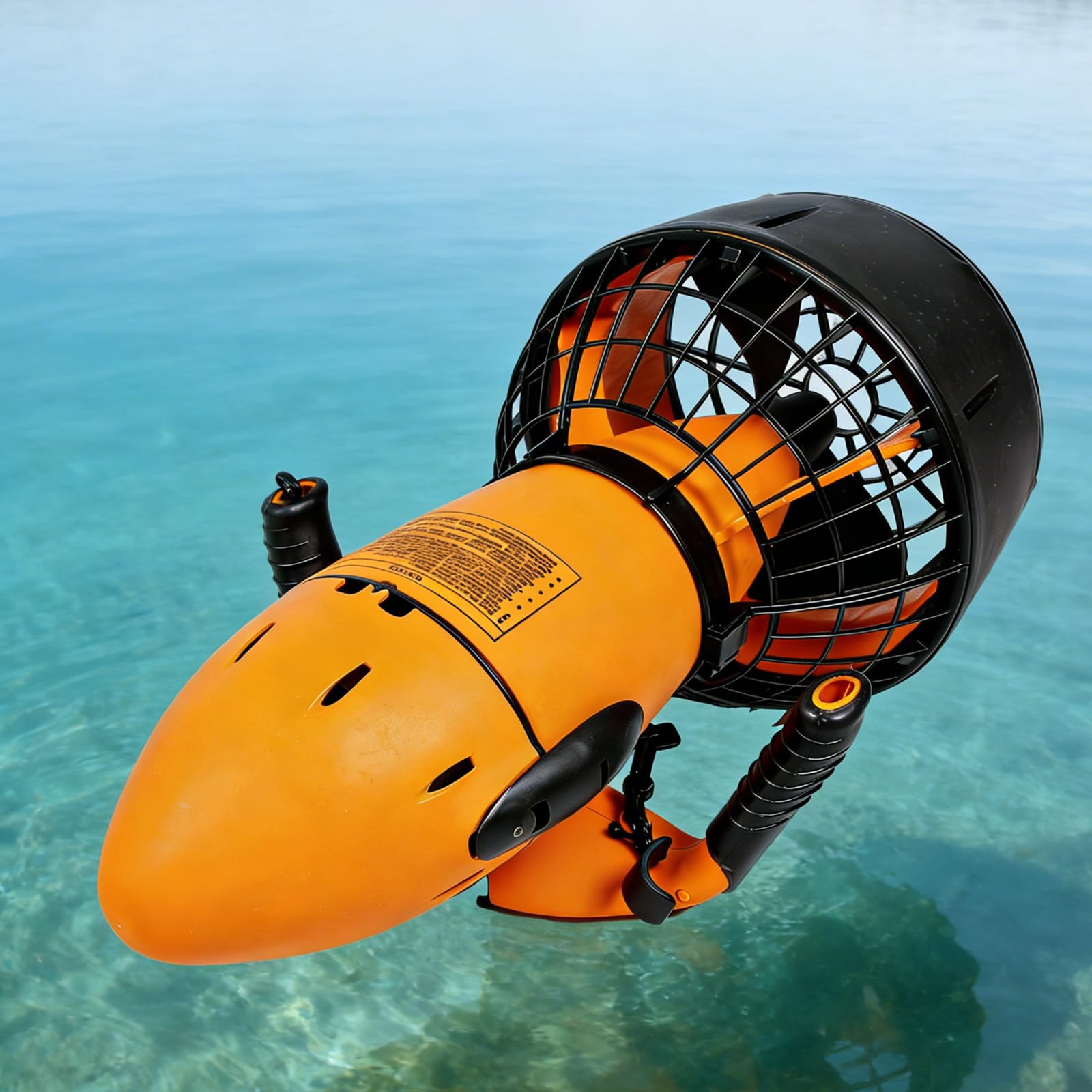 pedenencelia High-Speed Underwater Sea Scooter 500W/300W, Dive Propulsion Vehicle & Electric Water Thruster, 3.7mph Dual Speed Gear, 30M Deep Dive Capable, for Scuba Diving, Snorkeling 500W