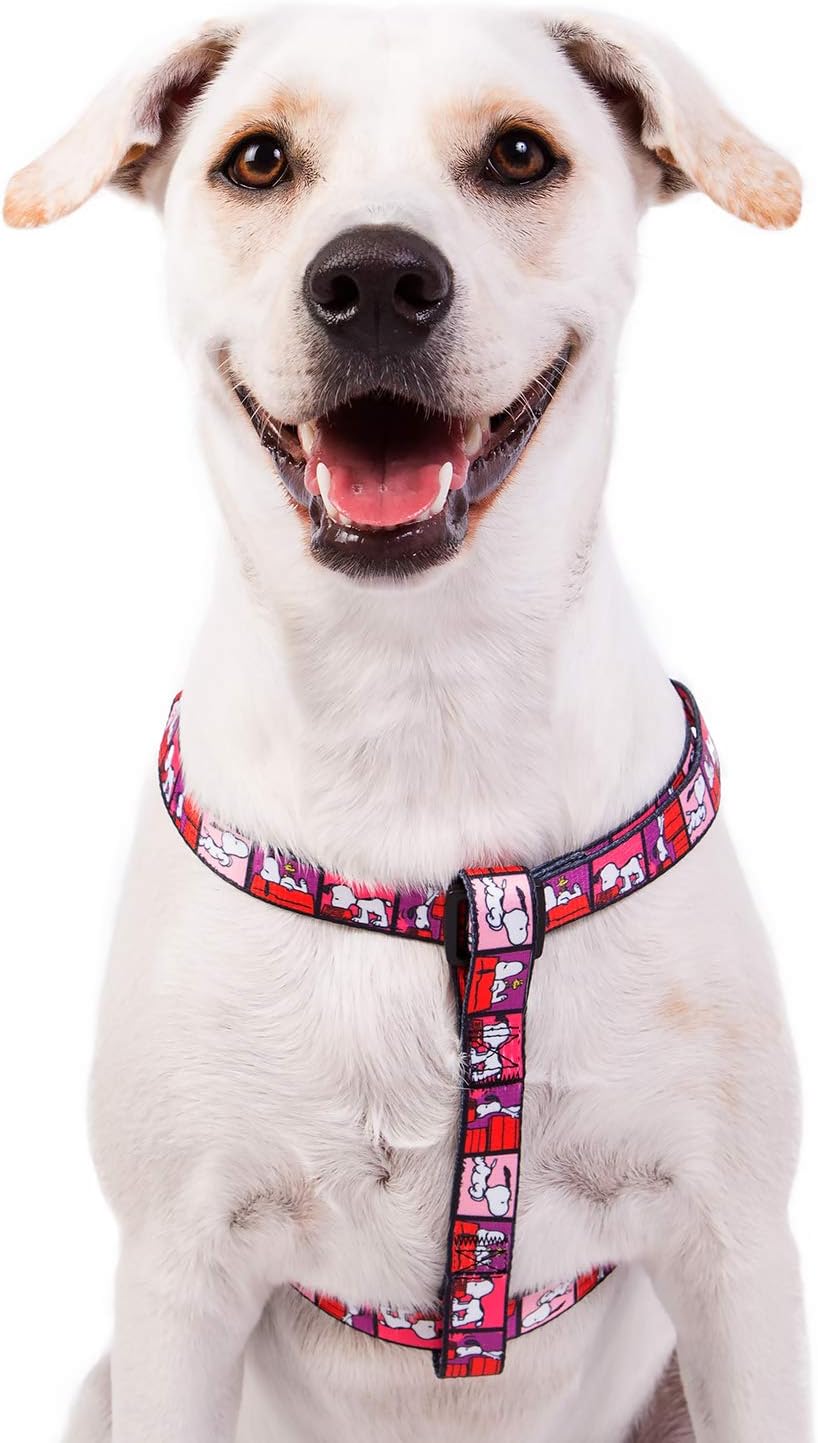 ZOOZ PETS Snoopy No Pull Dog Harness for Small Dogs and Large Breeds - Safe Adjustable Step in Harness for Pets – Comfortable Dog Vest…