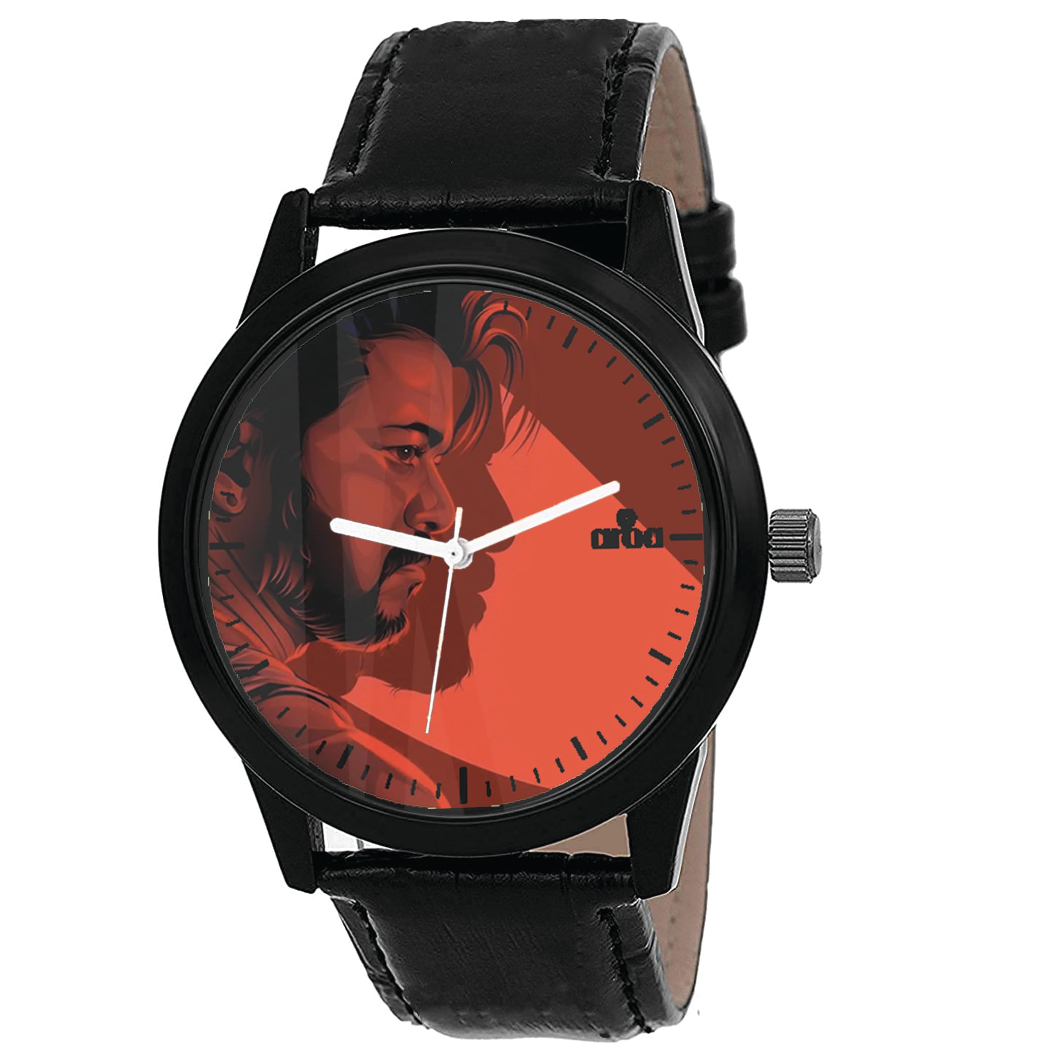 AROA Watch New Watch for Furious Leo Das Vijay Model : 1162 Black Metal Type Analog Black Strap Watch Red Dial for Men Stylish Watch for Boys- (B0CM2B7TNV) Amazon Price History, Amazon Price Tracker